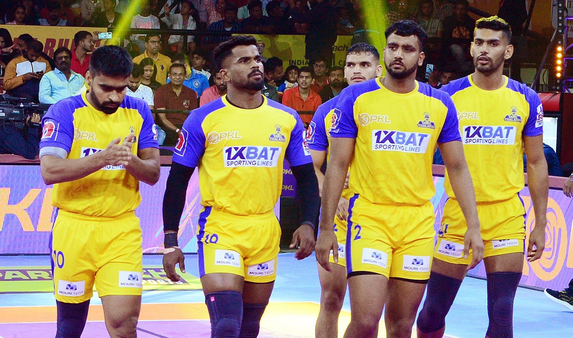 PKL 2024 List of all retained and released players by Tamil Thalaivas