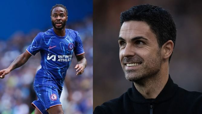 "It is a big step for us” - Mikel Arteta tells Arsenal fans what deadline day signing Raheem Sterling will bring to the team