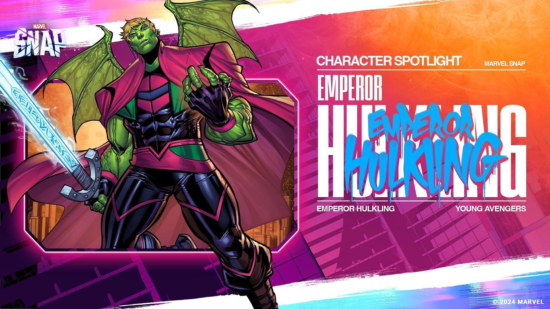 The best Emperor Hulkling decks in Marvel Snap (Image vai X/Marvel Snap)