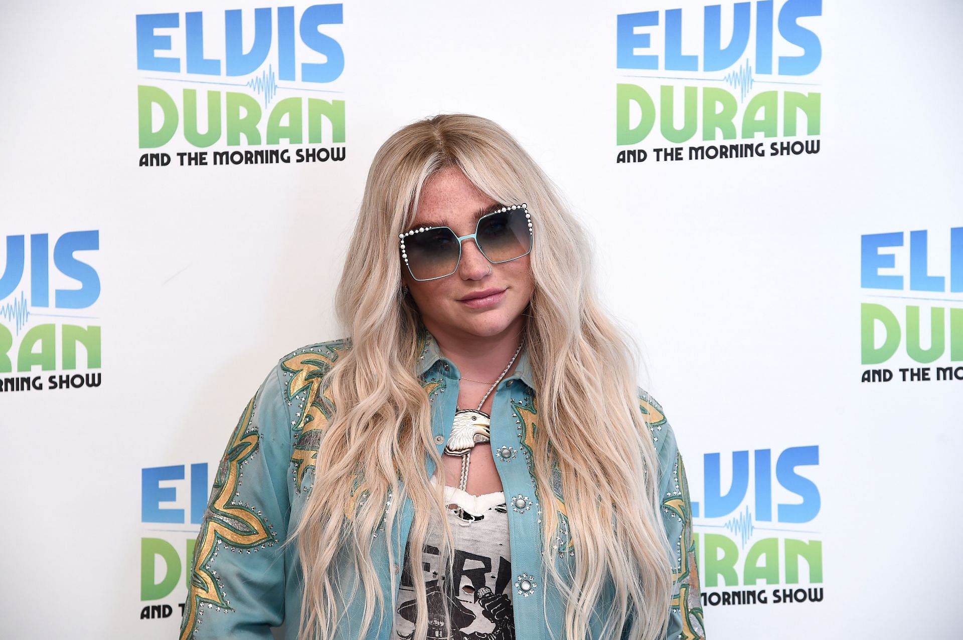 Kesha Visits The &quot;Elvis Duran Z100 Morning Show&quot; - Source: Getty