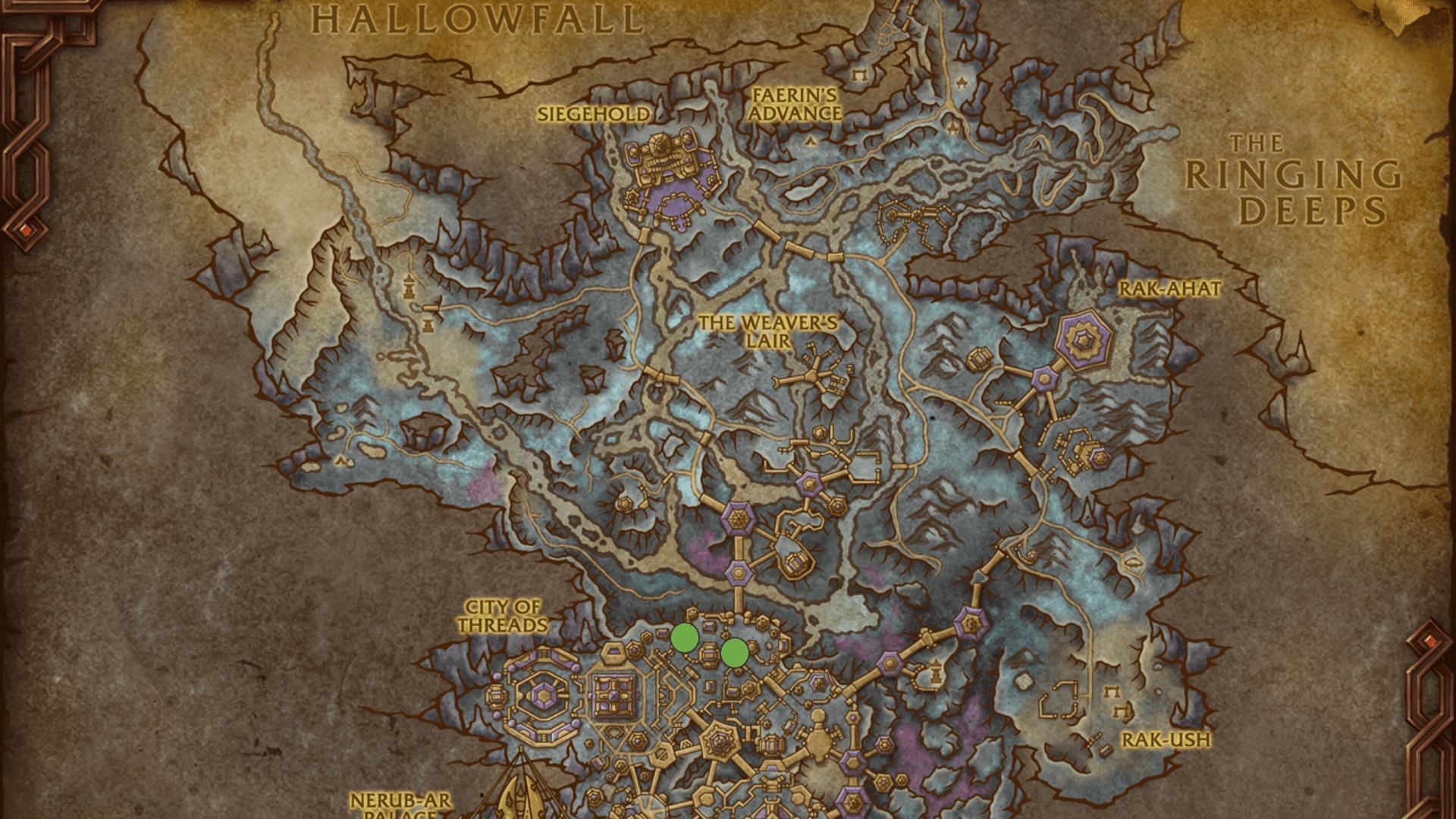 Tunneler&#039;s Shovel location in WoW (Image via Blizzard)