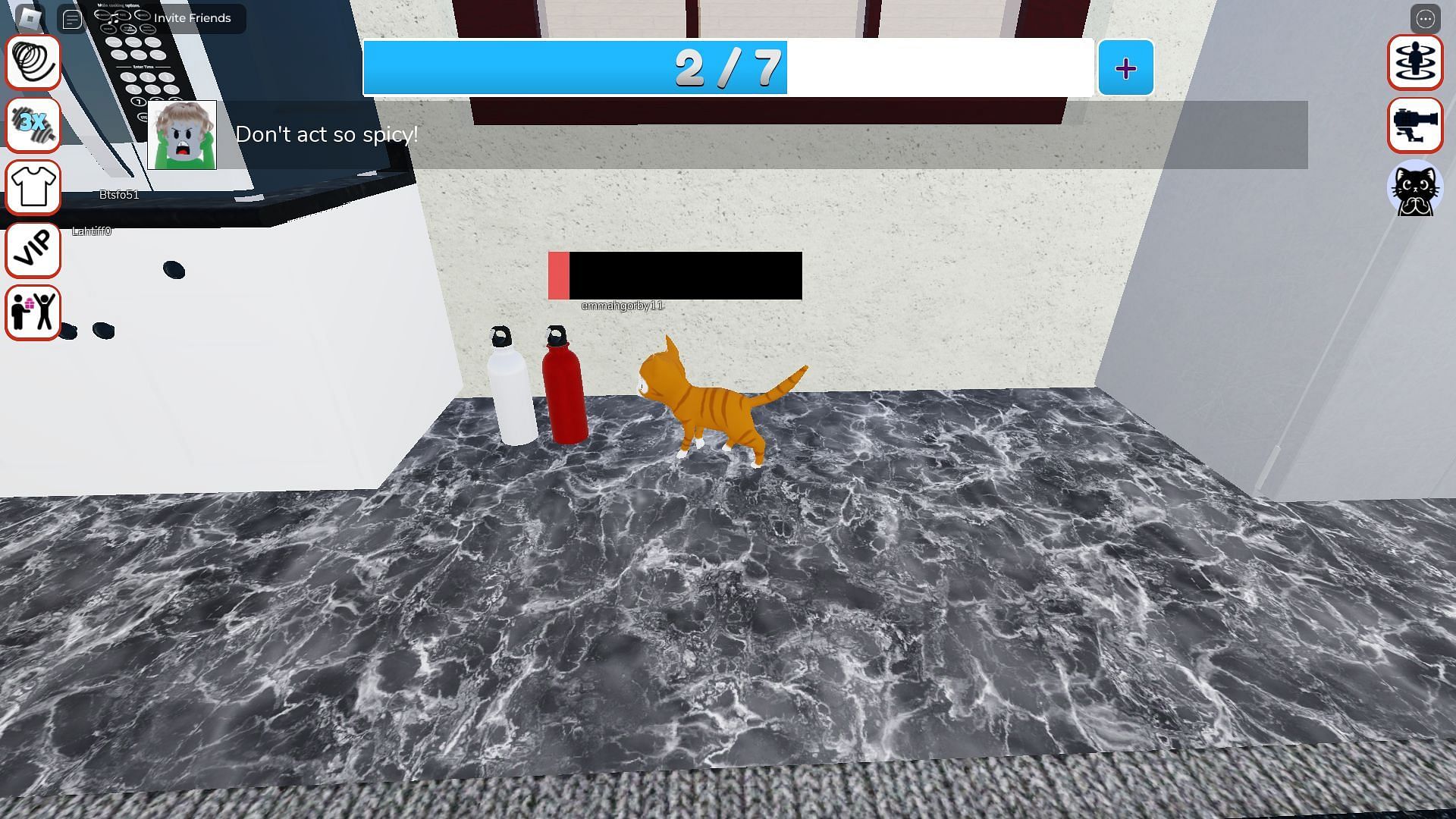 Destroying items in the house (Image via Roblox)