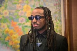 "Is he for control on gun violence or not?" — Internet reacts to Quavo saying "Free Young Thug" while performing at Clout Festival