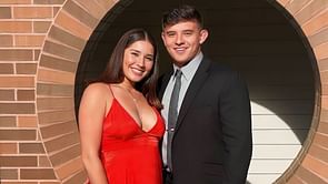 Bills rookie Joseph Andreessen's girlfriend Fabiana beams with pride over LB's 52-man roster selection
