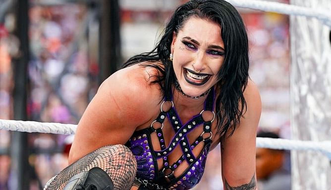 Rhea Ripley shows off new back tattoo