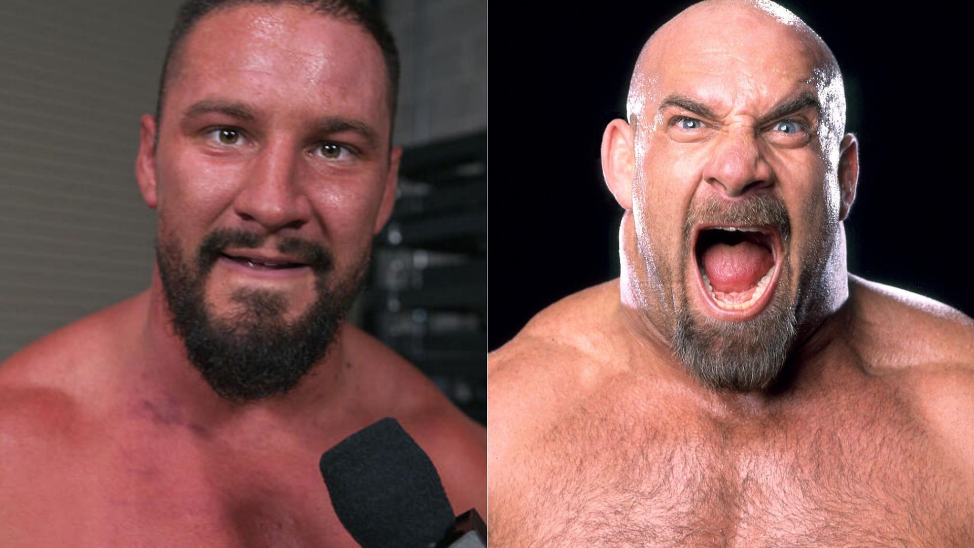 Bron Breakker (left); Bill Goldberg (right) [Image Credit: wwe.com]