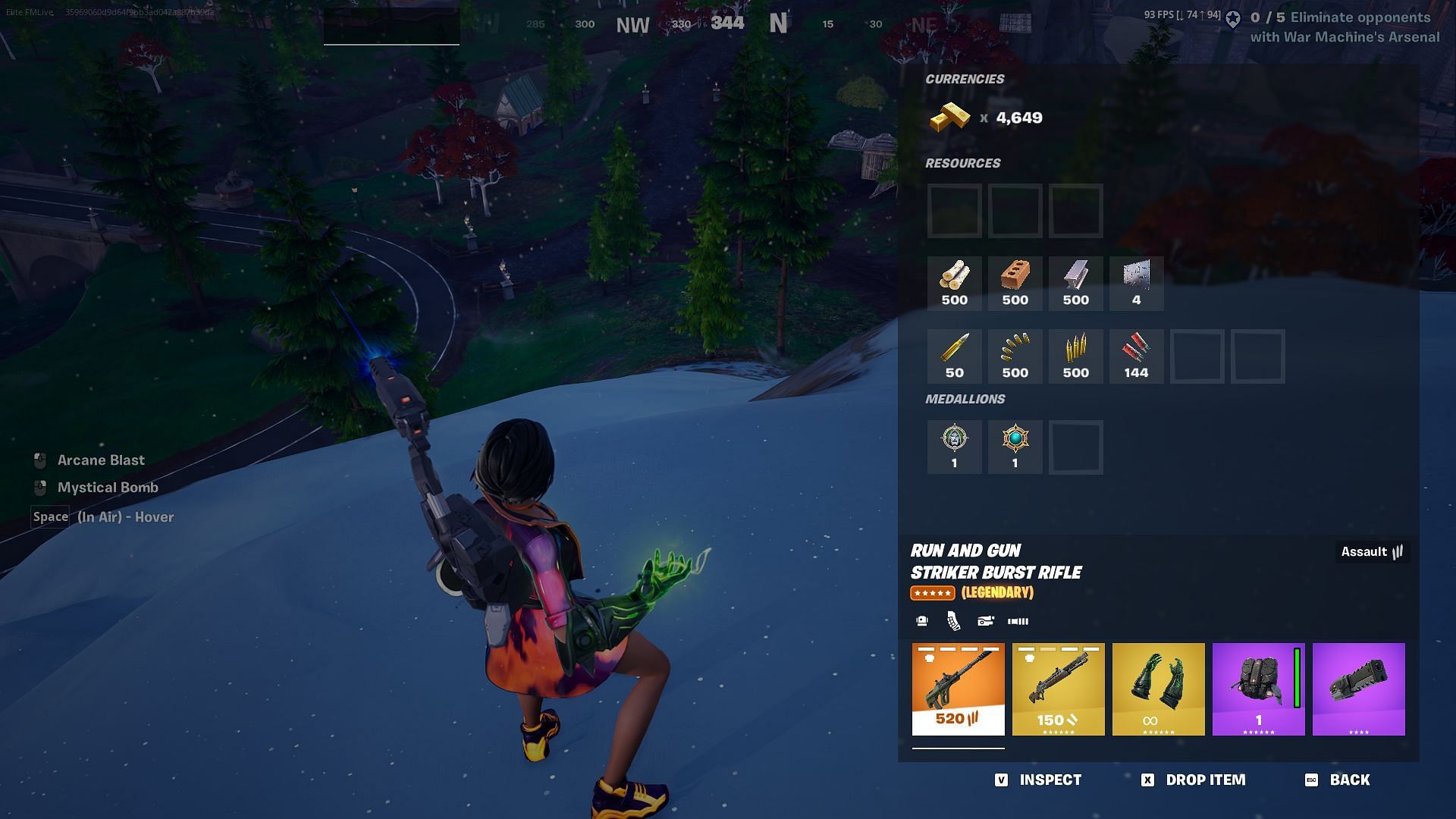 Collect Epic or better loot from opponents (Image via Epic Games)