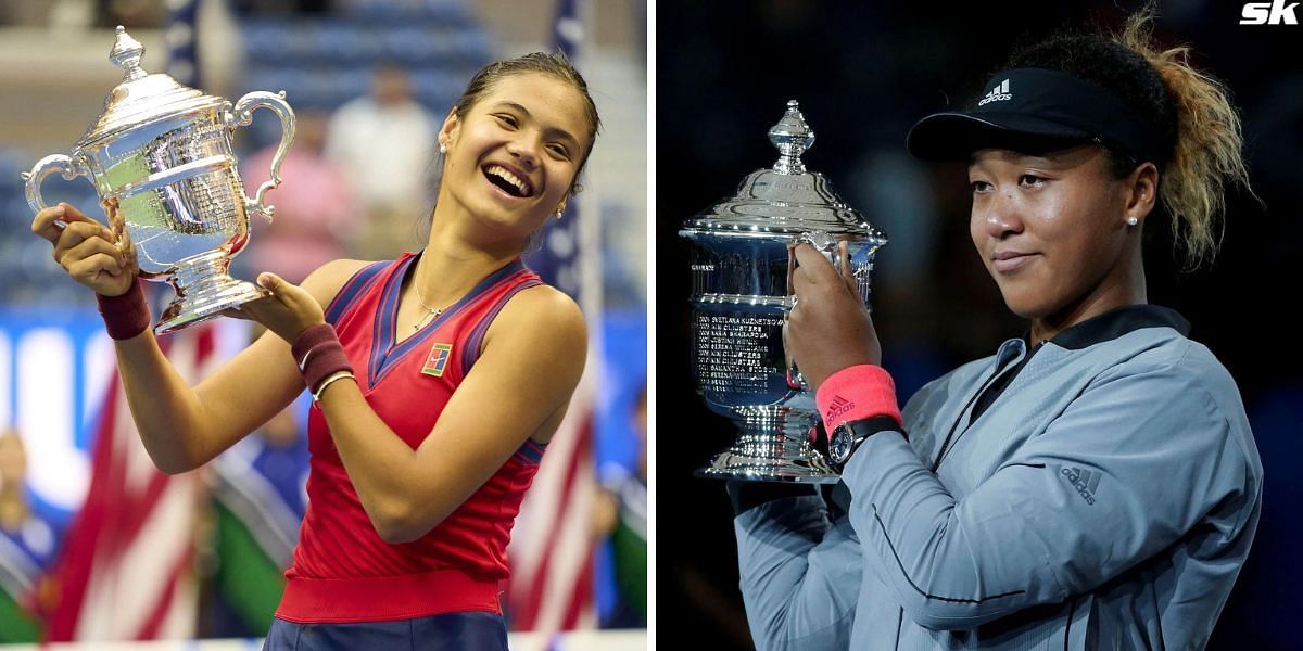 Emma Raducanu and Naomi Osaka (Source: Getty)