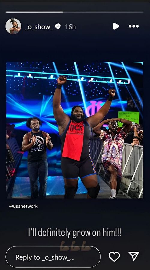 The New Day with Jones [Image source: Jones' Instagram handle]