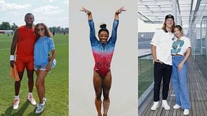Simone Biles wows Trevor Lawrence's wife Marissa, Jilly Anais with 'amazing' Olympic medal photoshoot