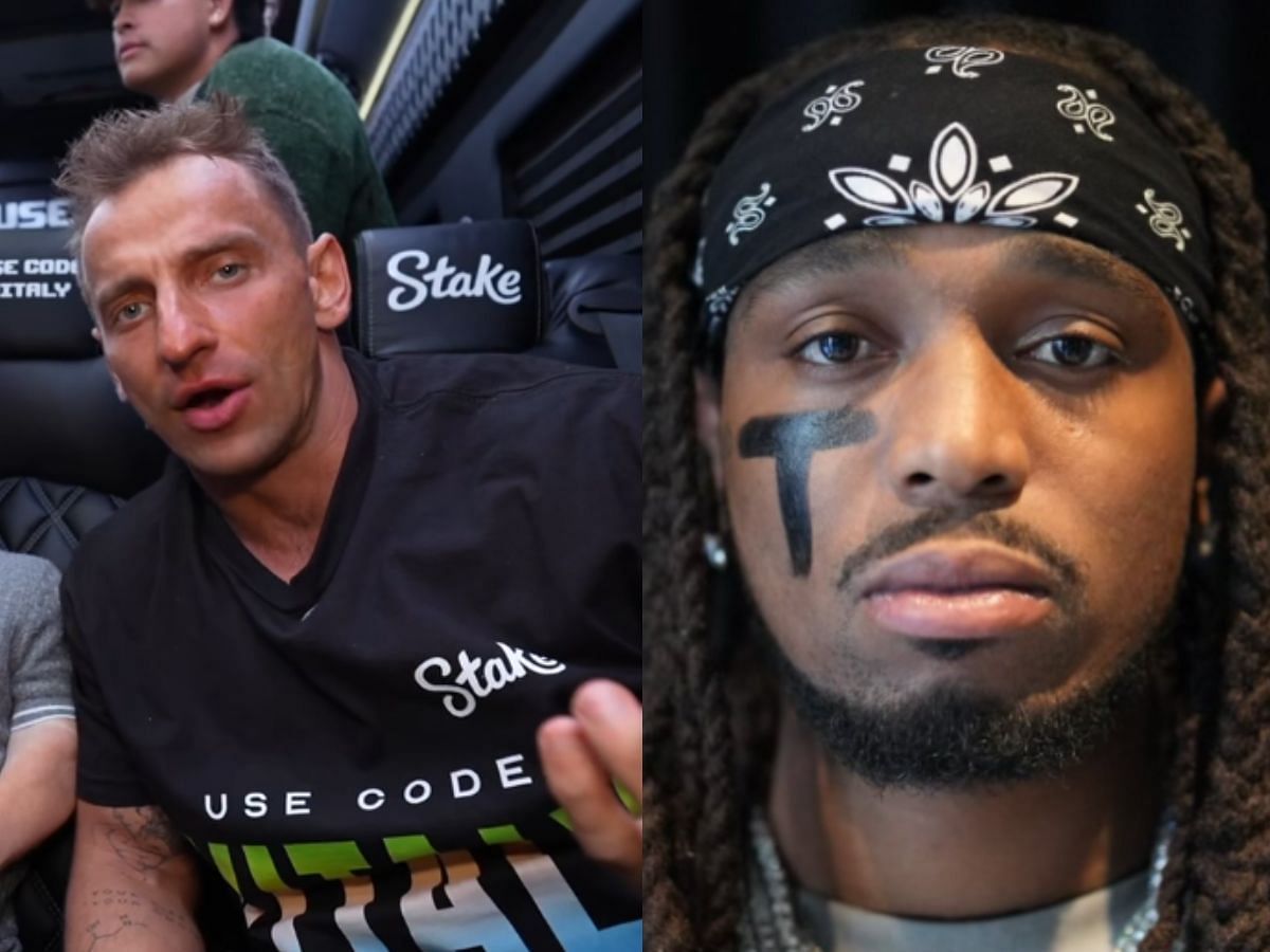 Vitaly goes off on Quavo over allegedly taking his money (Image via Kick/Vitaly and Instagram/Quavo)