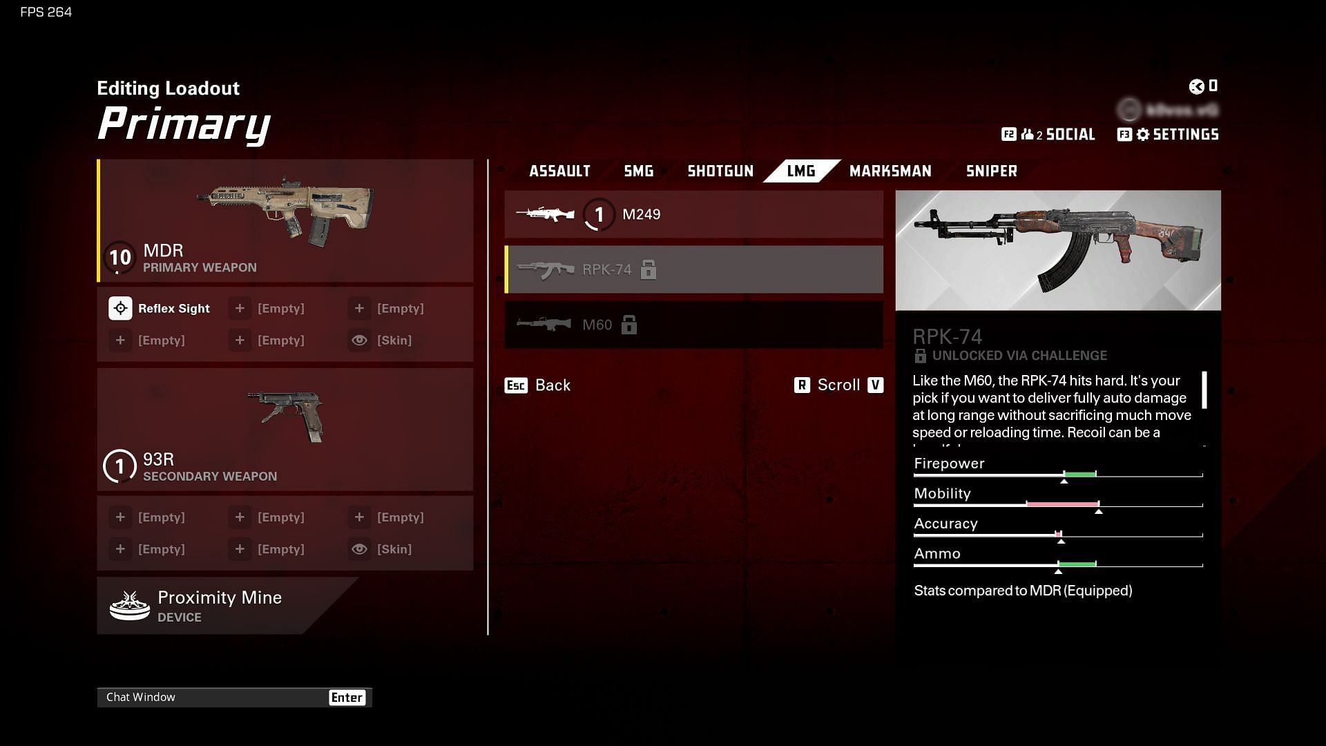 RPK-74 LMG weapon (Image via Ubisoft)