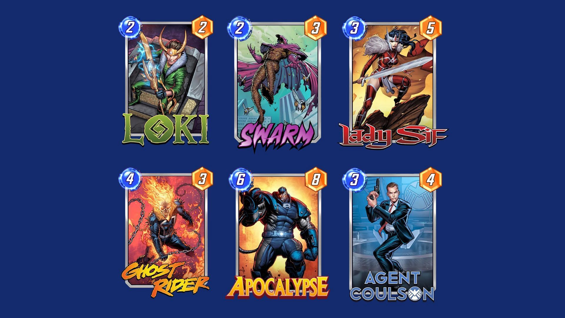 The Discard Loki deck in Marvel Snap (Image via Nuverse)