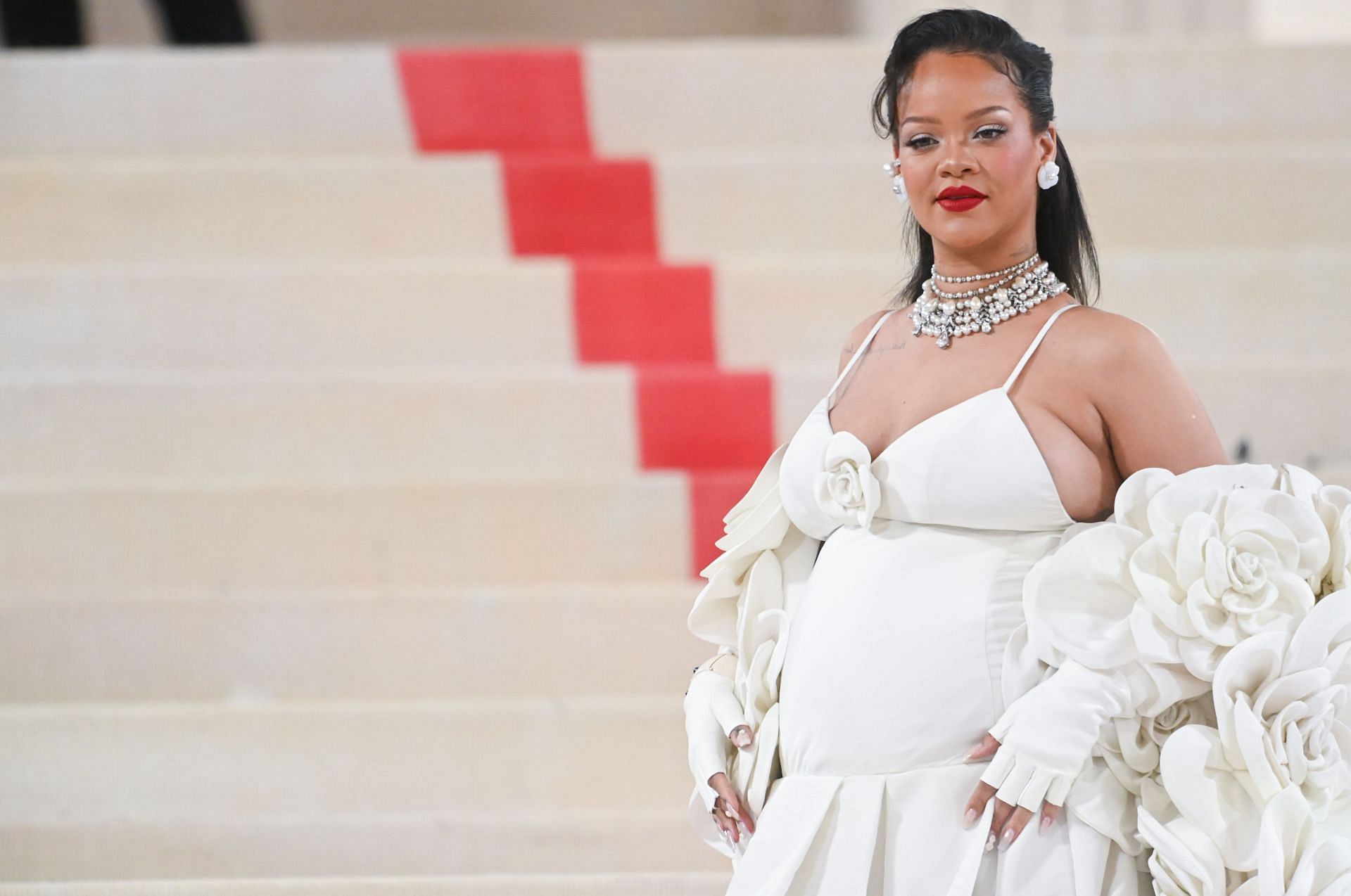 The 2023 Met Gala Celebrating &quot;Karl Lagerfeld: A Line Of Beauty&quot; - Street Sightings - Source: Getty