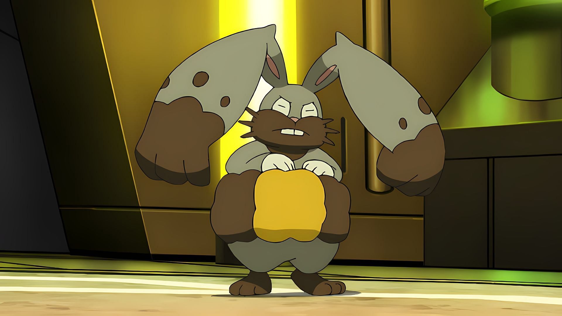 Diggersby in the anime (Image via TPC)