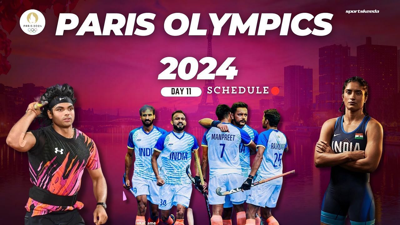 Paris Olympics के 11वें दिन एक्शन में होंगे नीरज चोपड़ा, हॉकी टीम खेलेगी सेमीफाइनल, जानिए 6 अगस्त का पूरा शेड्यूल