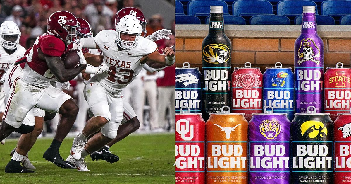 College Football Texas, Alabama and more are featured on Bud Light