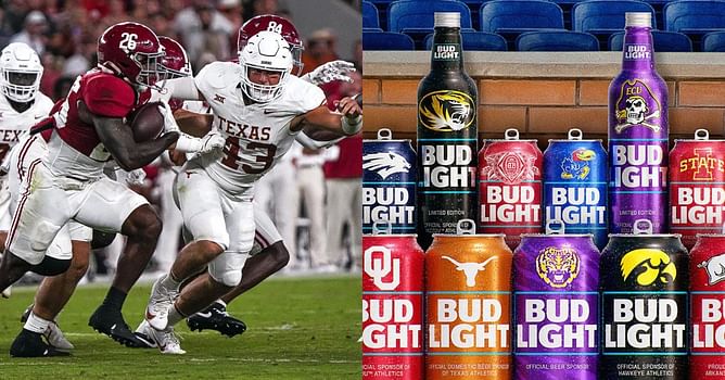 Texas, Alabama and more are featured on Bud Light college football cans ahead of 2024 season