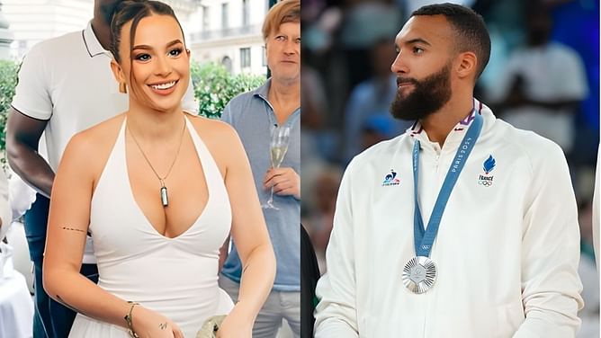 Rudy Gobert's girlfriend Julia shares heart-warming snaps with 3-month-old son from lavish island getaway