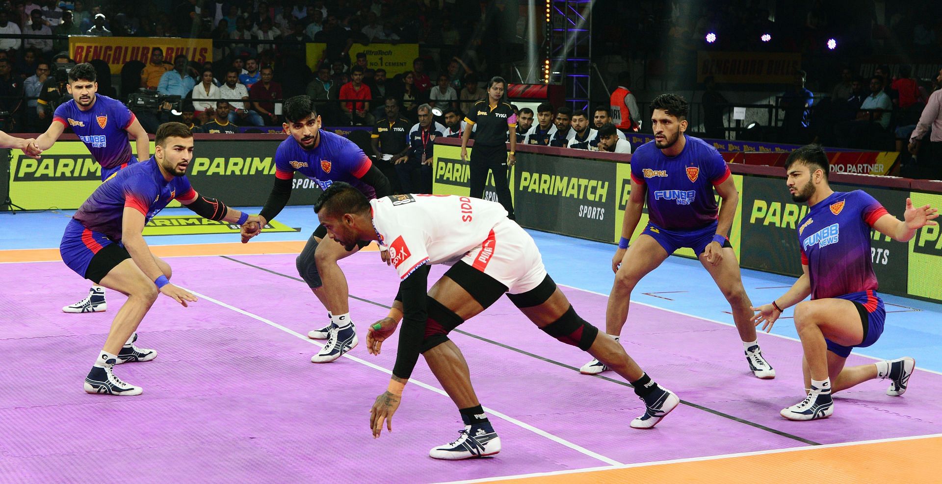 Siddharth Desai in action for Haryana Steelers during PKL 10 (Image Credits: PKL)