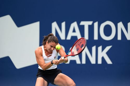 Emma Navarro in action (Source: Getty)