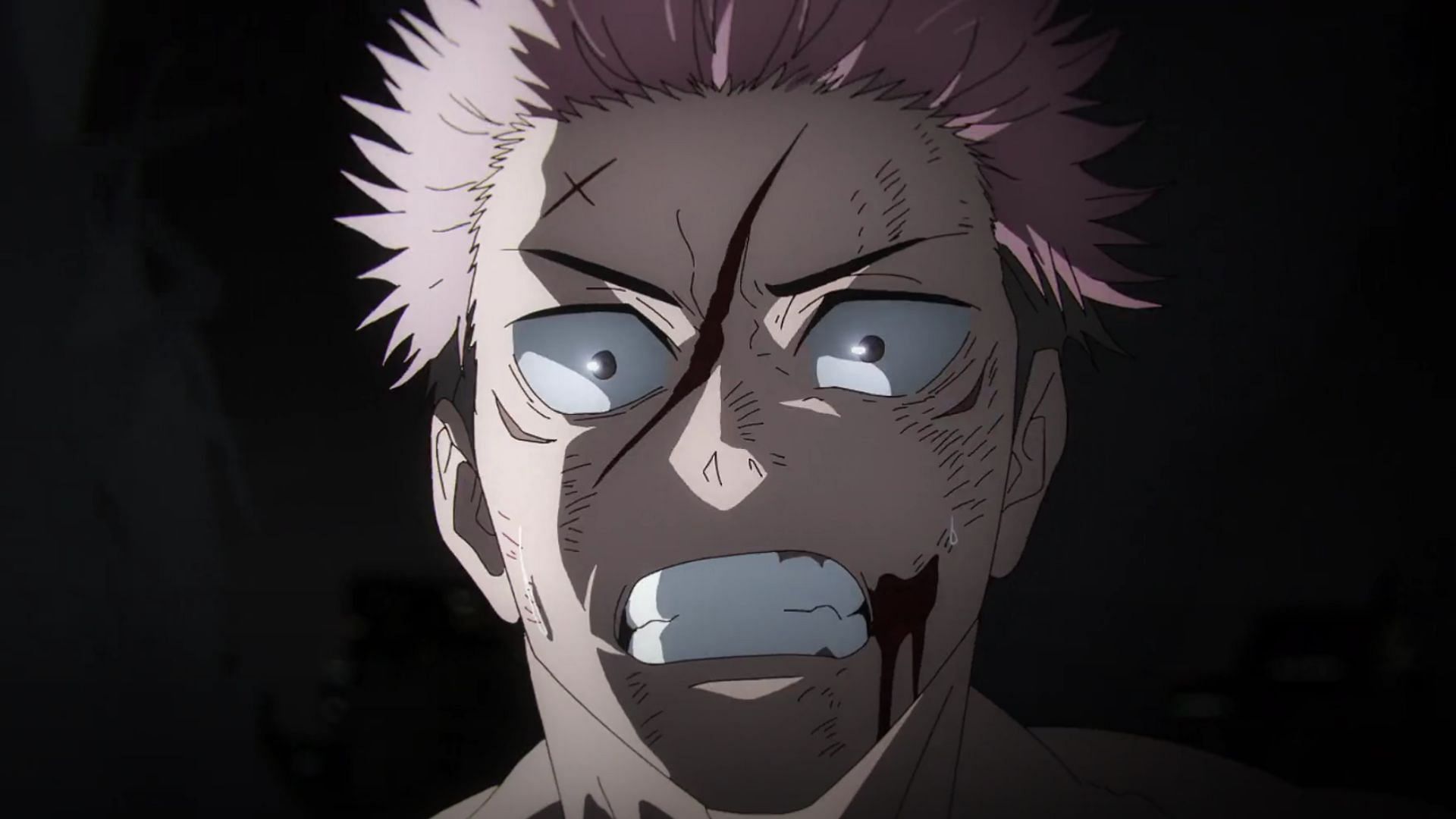 Yuji as seen in Jujutsu Kaisen (Image via MAPPA)