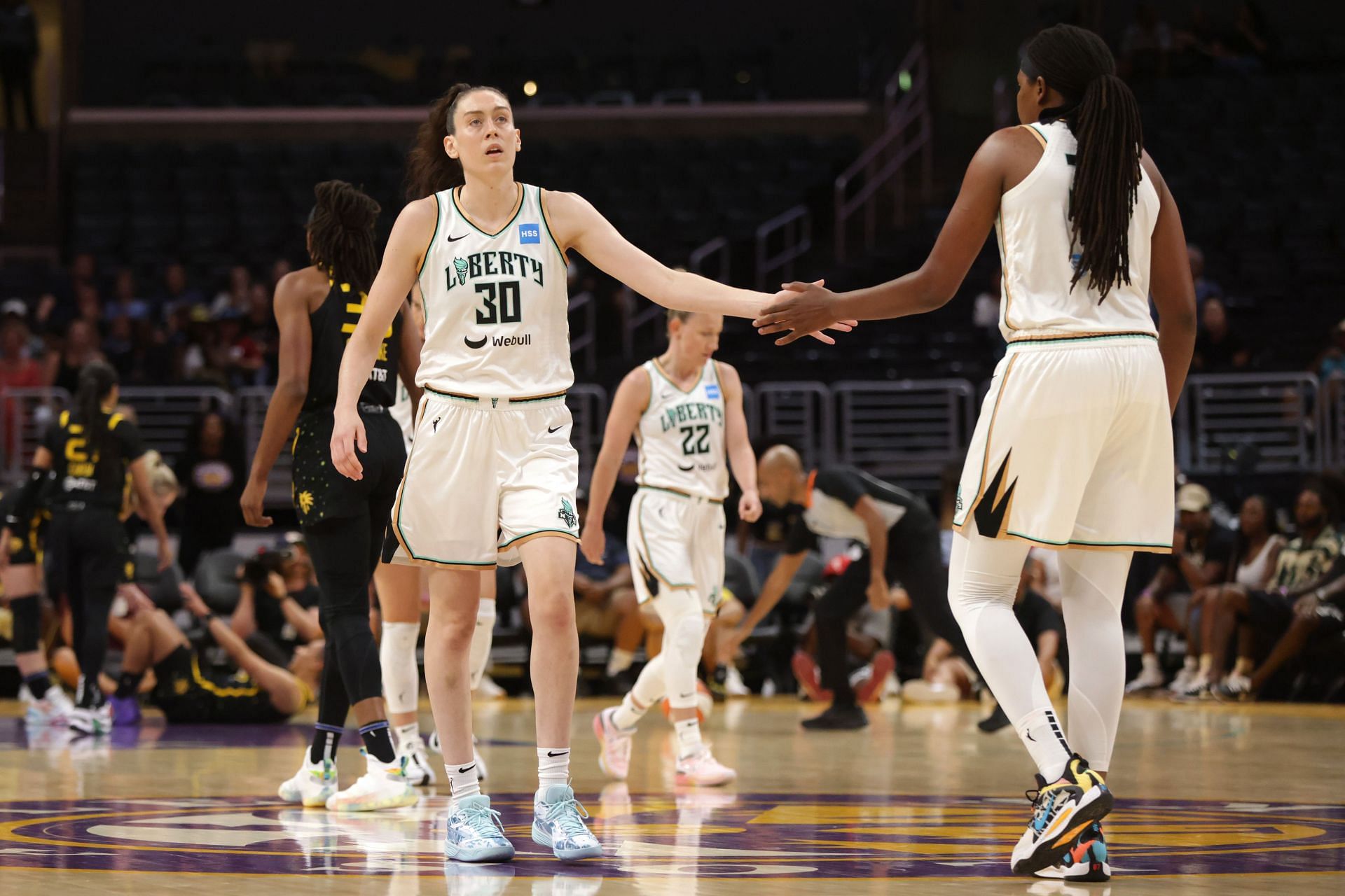 New York Liberty v Los Angeles Sparks - Source: Getty