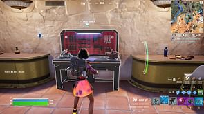 All Mod Bench locations in Fortnite Chapter 5 Season 4