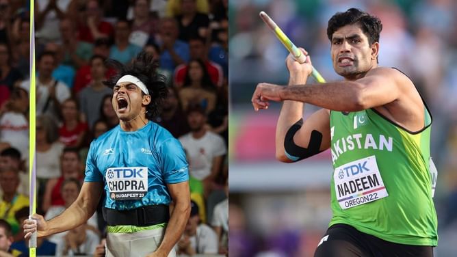 Paris 2024 Olympics Javelin Throw: Neeraj Chopra vs Arshad Nadeem head-to-head record