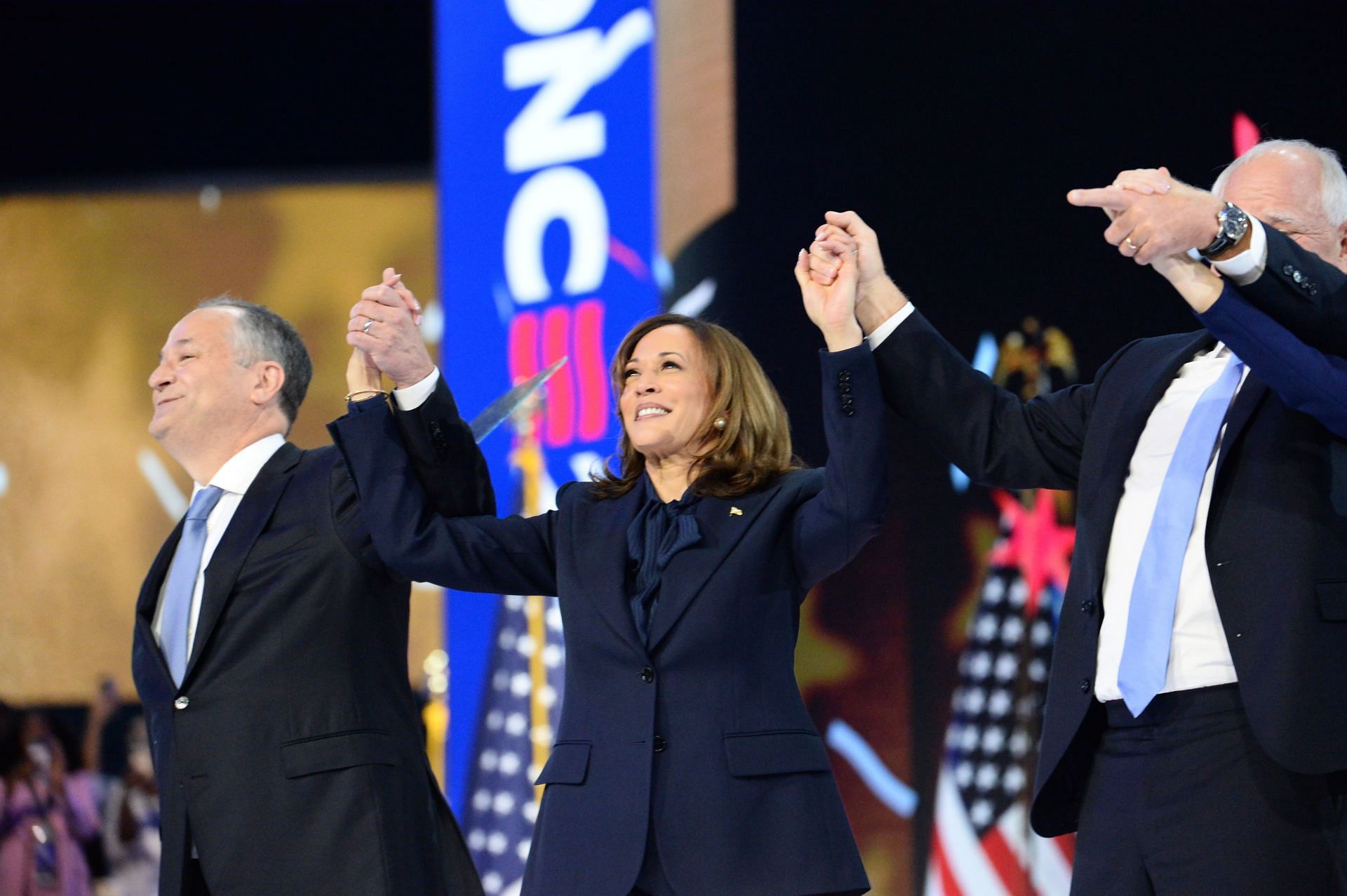 Democratic National Convention (DNC) 2024 - Day 4 - Source: Getty (Photo by Jacek Boczarski/Anadolu via Getty Images)