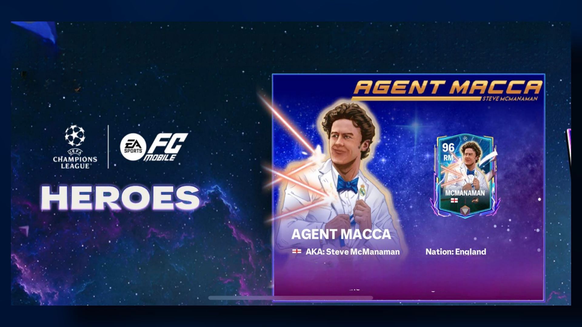 EA FC Mobile Agent Macca Heroes chapter offers rewards (Image via EA Sports) 