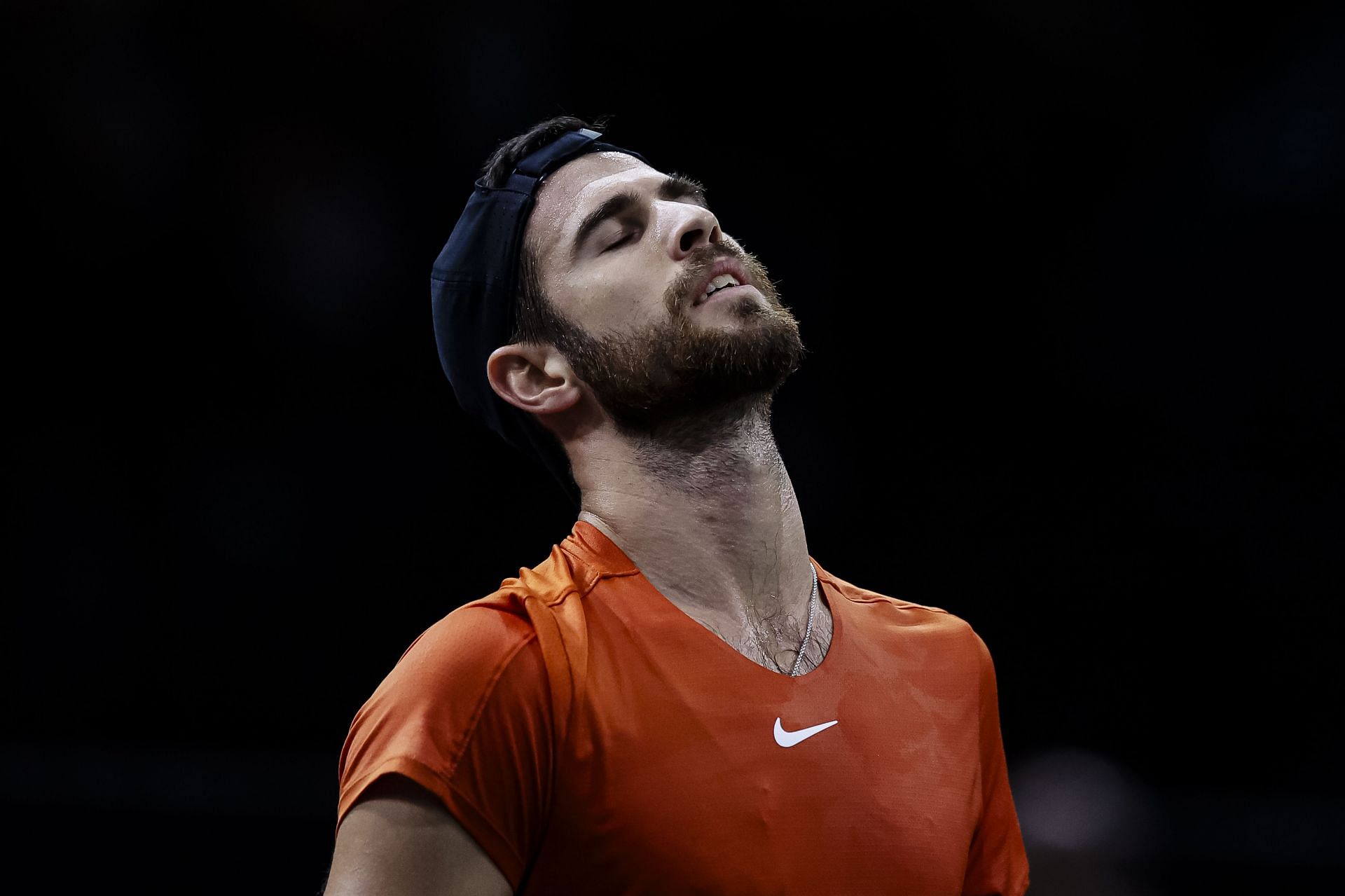 Karen Khachanov at the Rolex Paris Masters (Source: Getty Images)