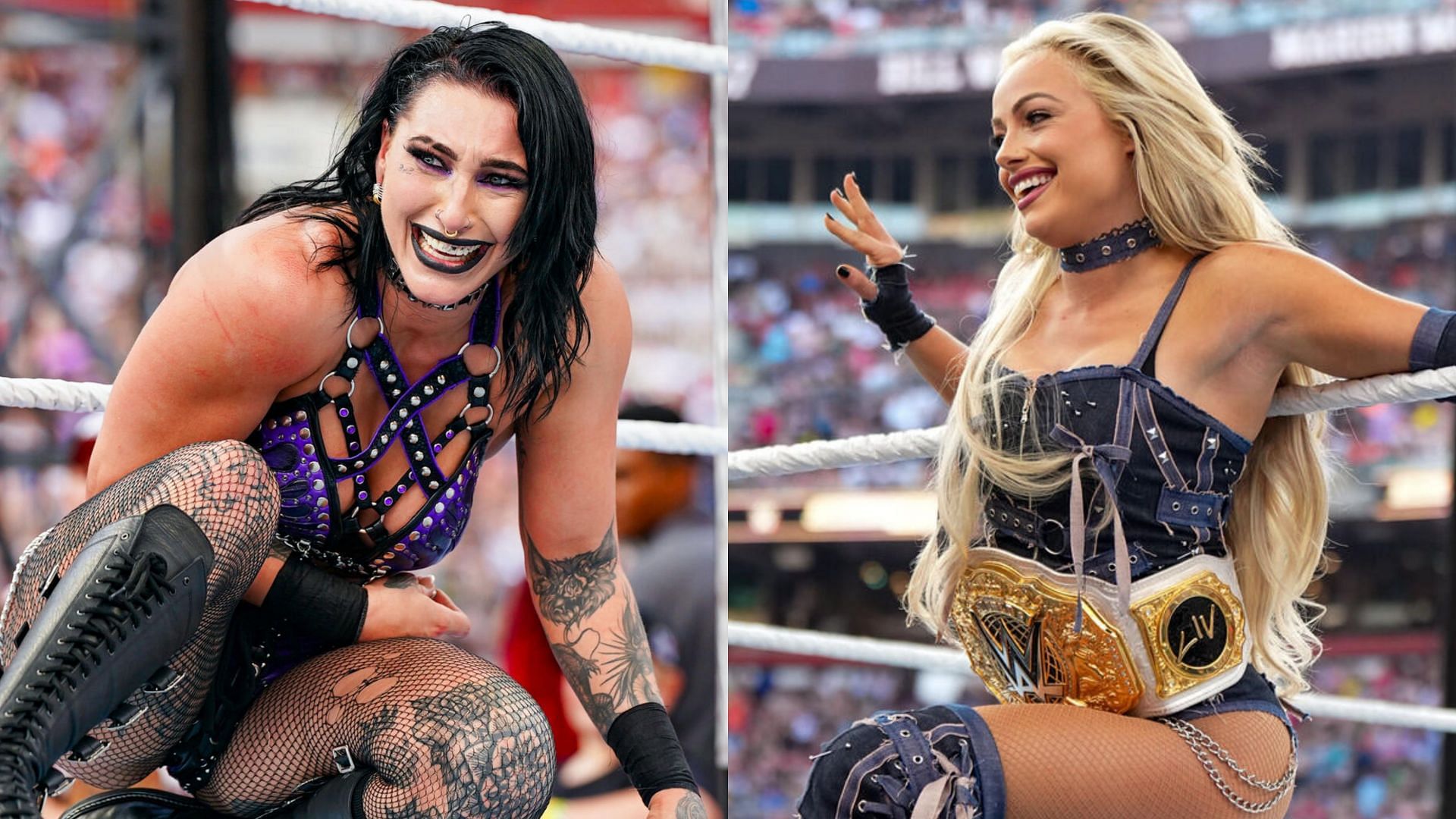 Liv Morgan stole Dominik Mysterio from Rhea Ripley (Images credit: WWE.com)