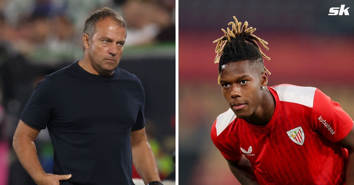 Hansi Flick comments on his post-match conversation with Nico Williams (Image - Getty)