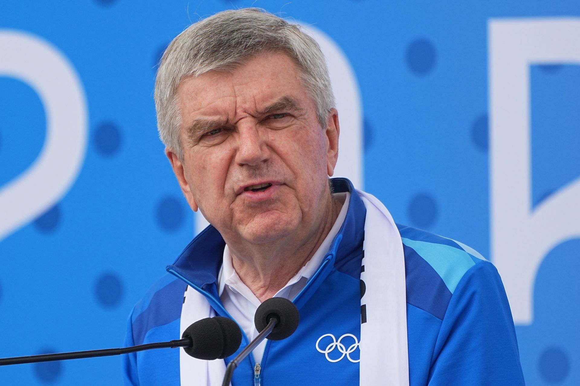 IOC President Thomas Bach in Paris - Getty Images