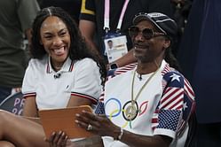 "Go get that gold": A'ja Wilson cheers for USAWNT as leg sleeve trend hits soccer