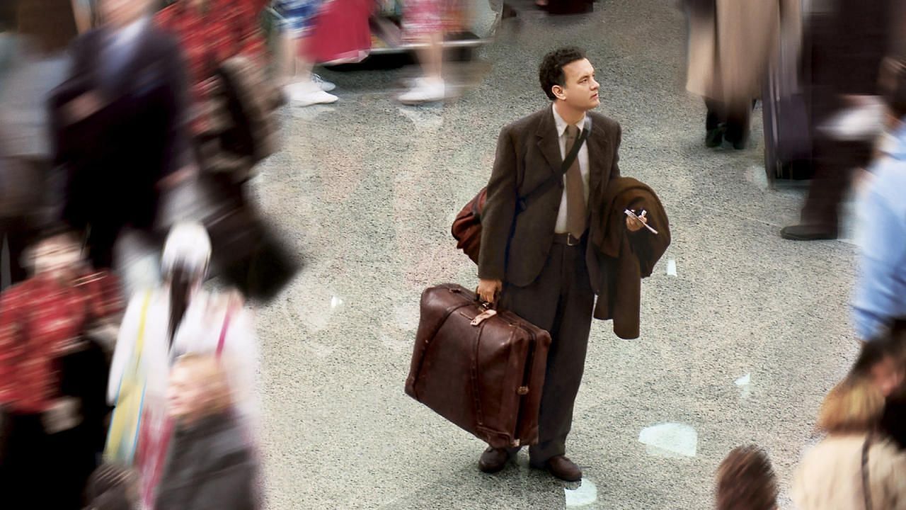 Tom Hanks in The Terminal (image via DreamWorks Pictures)