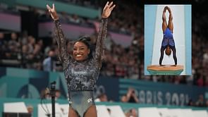 WATCH: Simone Biles lands an incredible Yurchenko Double Pike on vault during the Paris Olympics all-around finals
