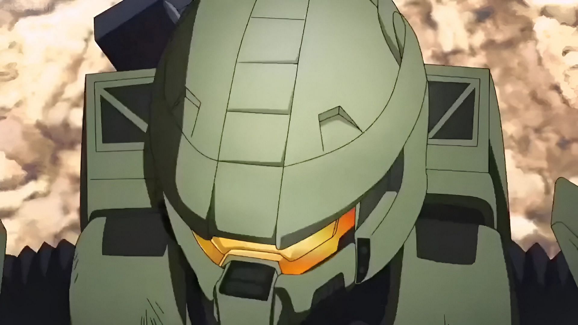 SPARTAN-1337 as seen in the anime (Image via Toei Animation, Studio4&deg;C, Bee Train, Casio Entertainment, Production I.G, &amp; Bones)