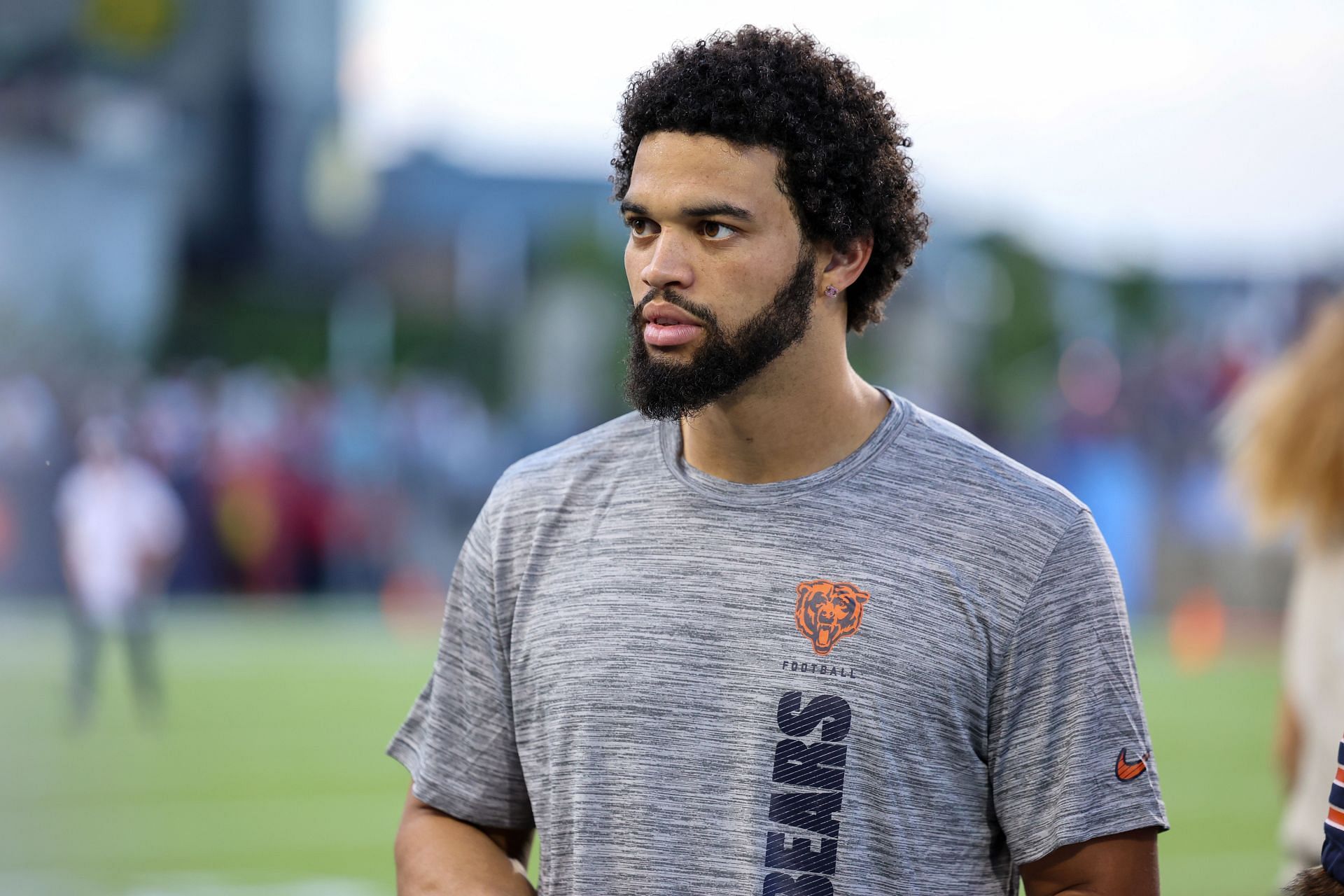 Caleb Williams at Hall of Fame Game - Bears vs Texans - Source: Getty