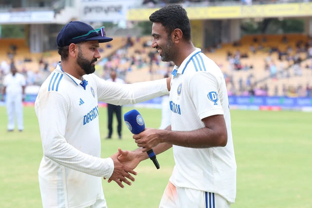 Rohit Sharma did not use Ravichandran Ashwin at the start of the fourth day