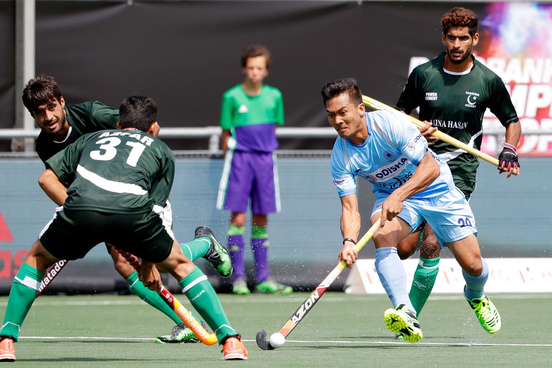 India beat Pakistan in the 2016 Asian Champions Trophy - Source: Getty