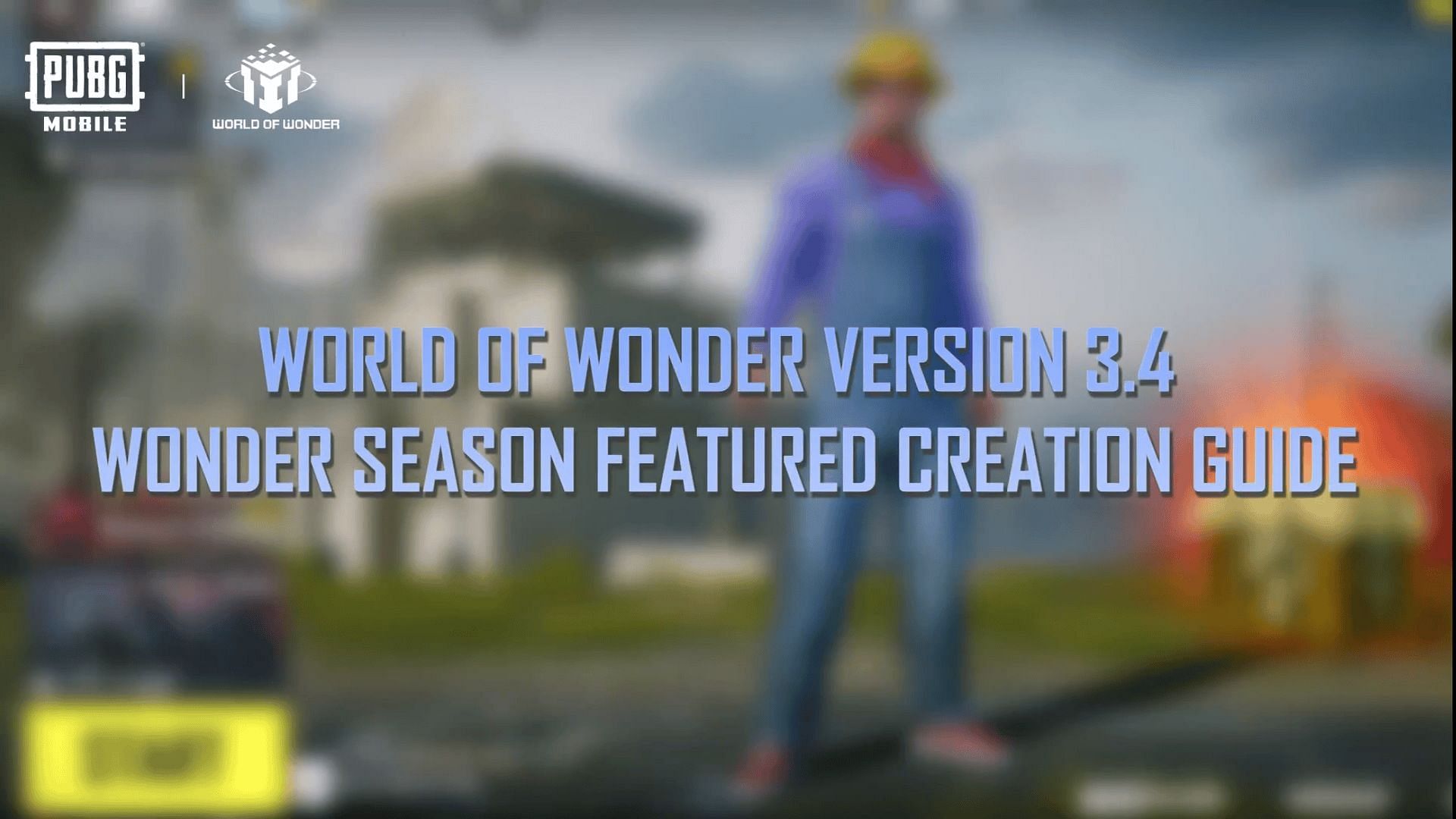 PUBG Mobile 3.4 World of Wonder season is here! (Image via Tencent Games)