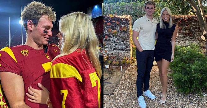 PHOTO: USC QB Miller Moss’ GF Sofia expresses excitement ahead of Week 4 showdown against Michigan