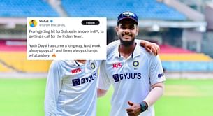 "What a story" - Fans react as Yash Dayal earns maiden India call-up for IND vs BAN 1st Test