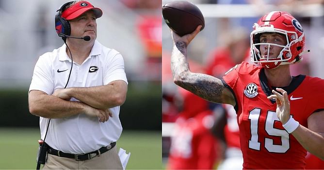 "Carson Beck is a great leader": Kirby Smart gives due credit to Georgia QB after close game against Kentucky in Week 3