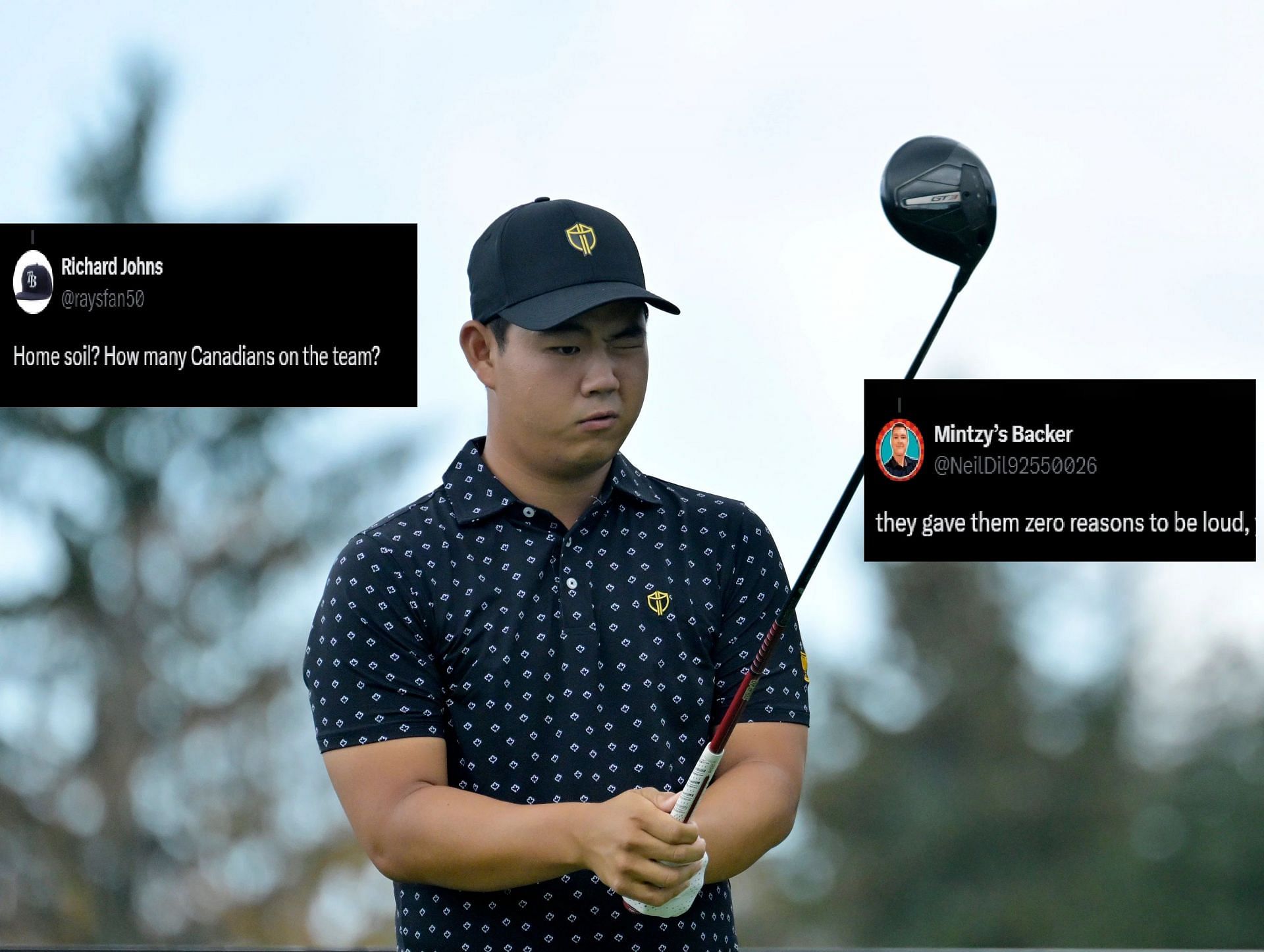 Tom Kim at the Presidents Cup (Image source: Imagn)