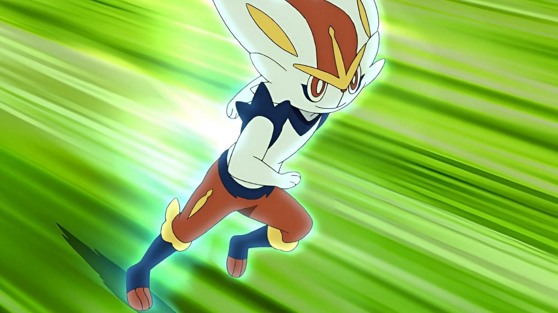 Cinderace in the anime (Image via The Pokemon Company)