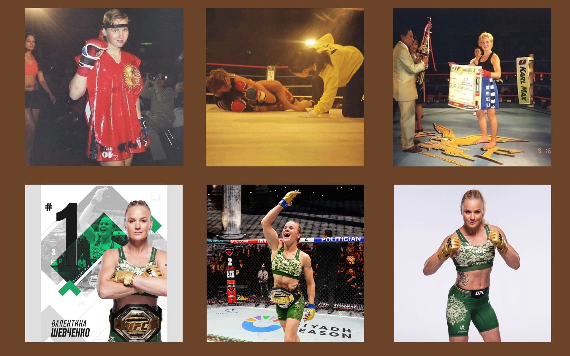 Valentina Shevchenko shares pictures of her MMA journey [Images courtesy: @bulletvalentina on Instagram]