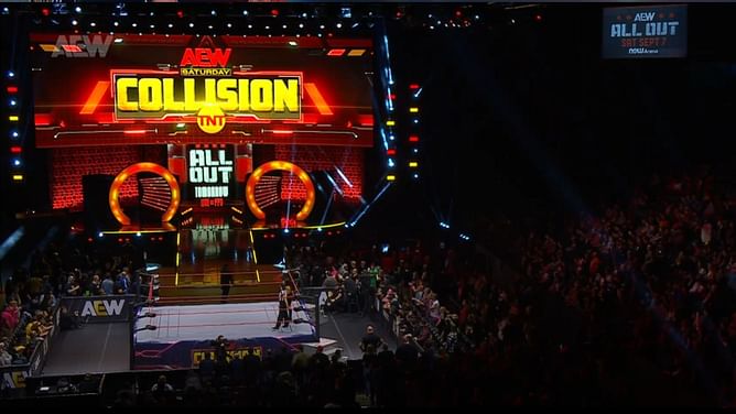 6ft 8in AEW star returns to Collision; immediately gets involved in a brawl